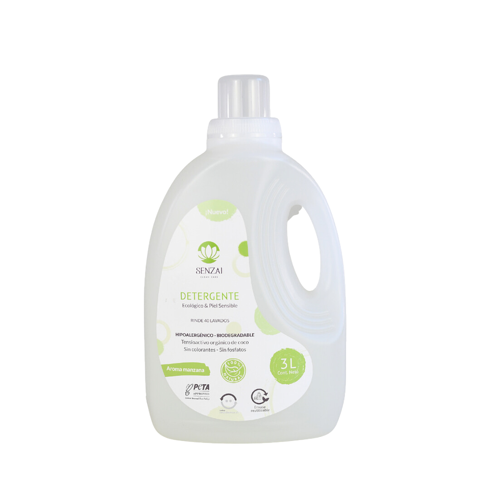 Detergente de Ropa Senzai 3 Litros Manzana 1