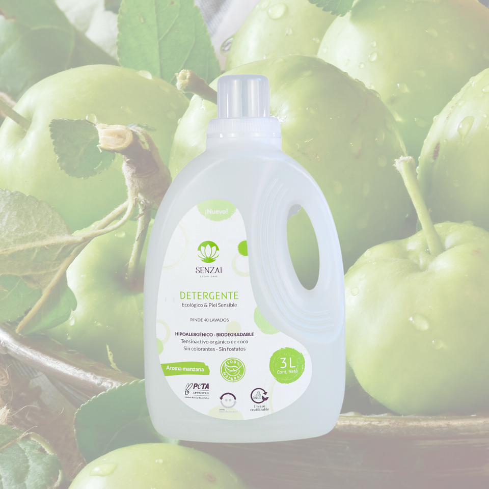 Detergente de Ropa Senzai 3 Litros Manzana 2