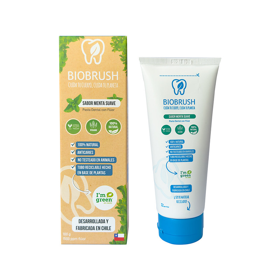 Pasta Dental Natural Con Fluor 100 grs 2