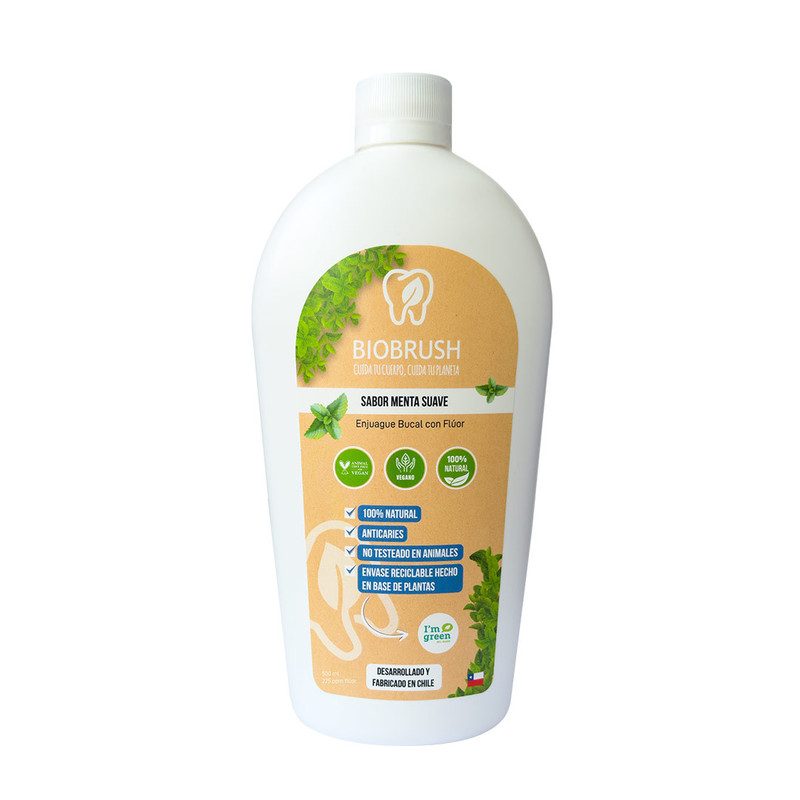 Enjuague Bucal Menta & Fluor 500 ml