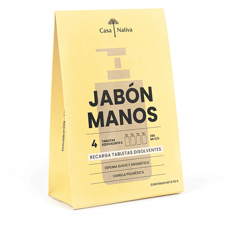 Recargas Jabón Espuma Vainilla Polinésica