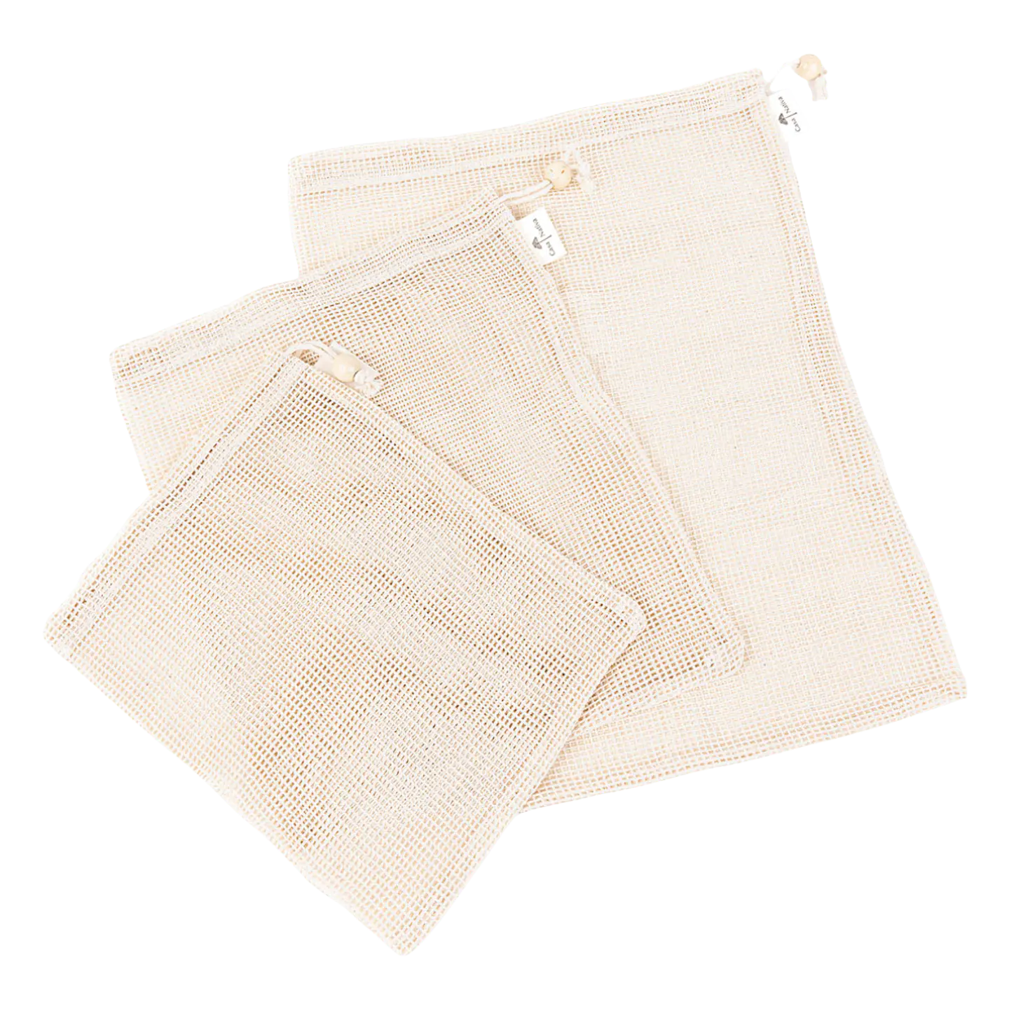 Set 3 Bolsas de Algodón Lavable 1