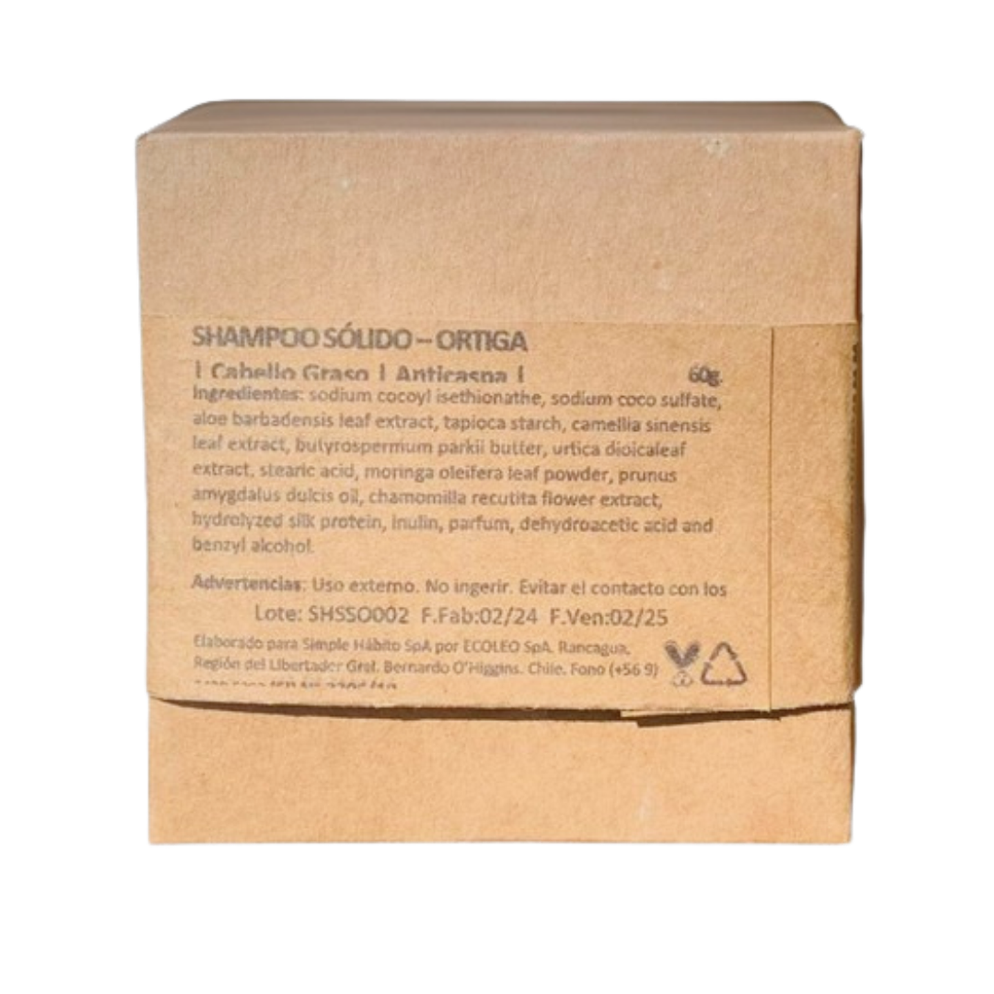 Champú Sólido Ortiga 2