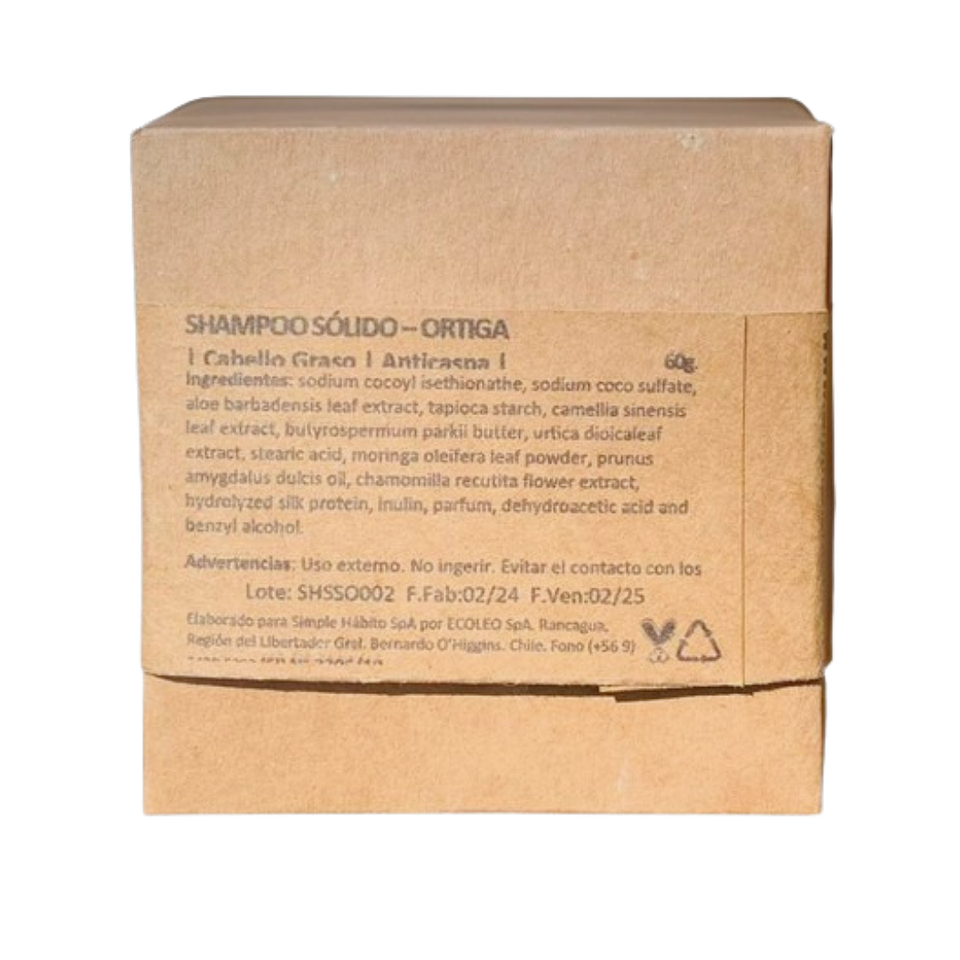 Champú Sólido Ortiga 2