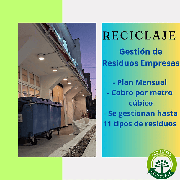 Ecofletes Reciclaje: Servicios de Recolección Selectiva y Educación Ambiental en la Región de Valparaíso 8