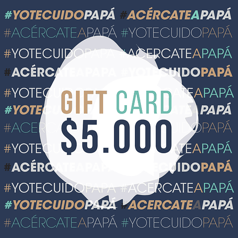Gift Card para Papá