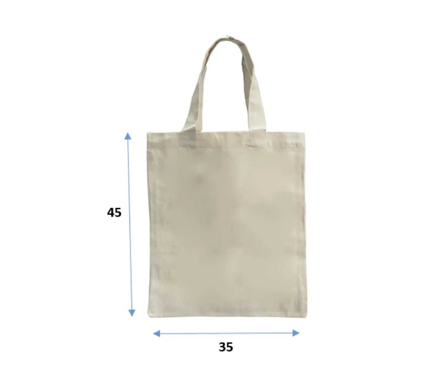 Bolsa reutilizable con asas 45 x 35 cm – Buena Vibra Bags 1