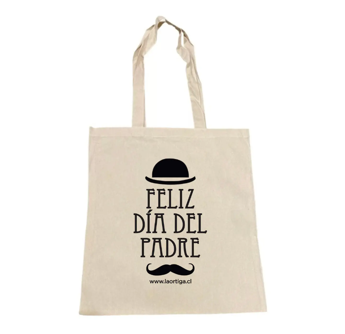 Bolsa de algodón “Feliz Día del Padre” 50 x 40 cm con manillas 1
