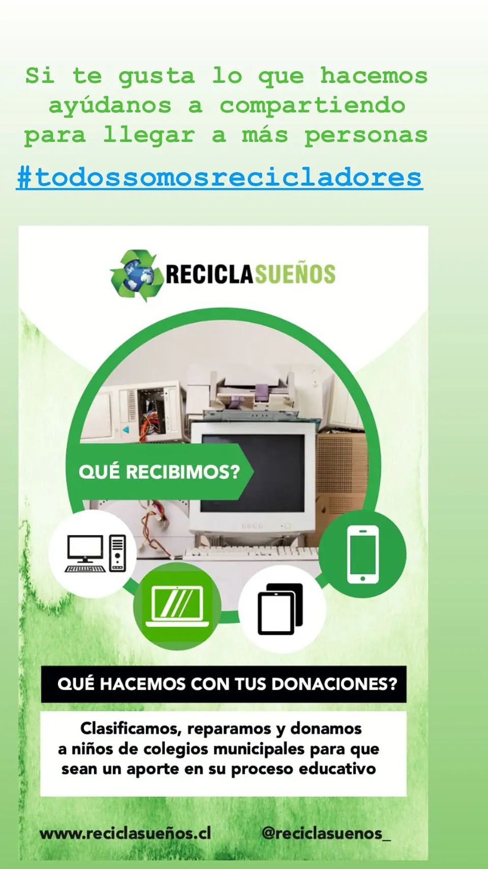 Reciclaje con Propósito: Fundación Recicla Sueños 2