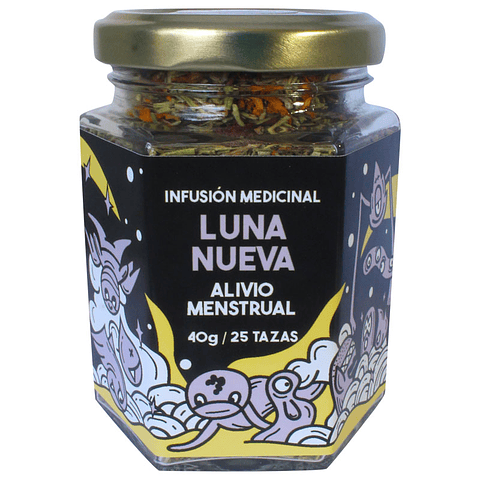 Infusión Dolor Menstrual - Luna Nueva
