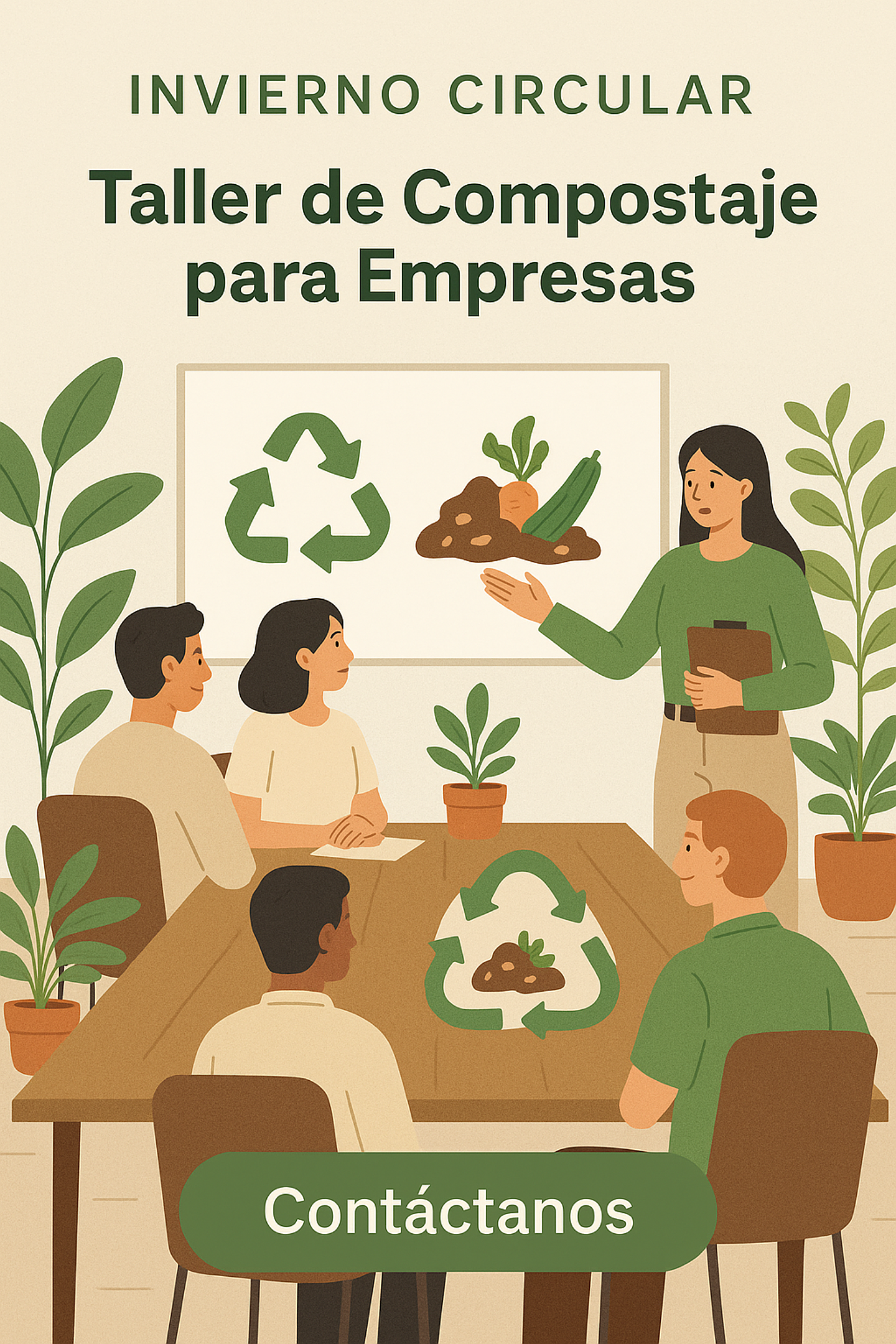 🌱 Taller de Compostaje para Empresas | Aprende a gestionar residuos y generar valor desde tu organización 1