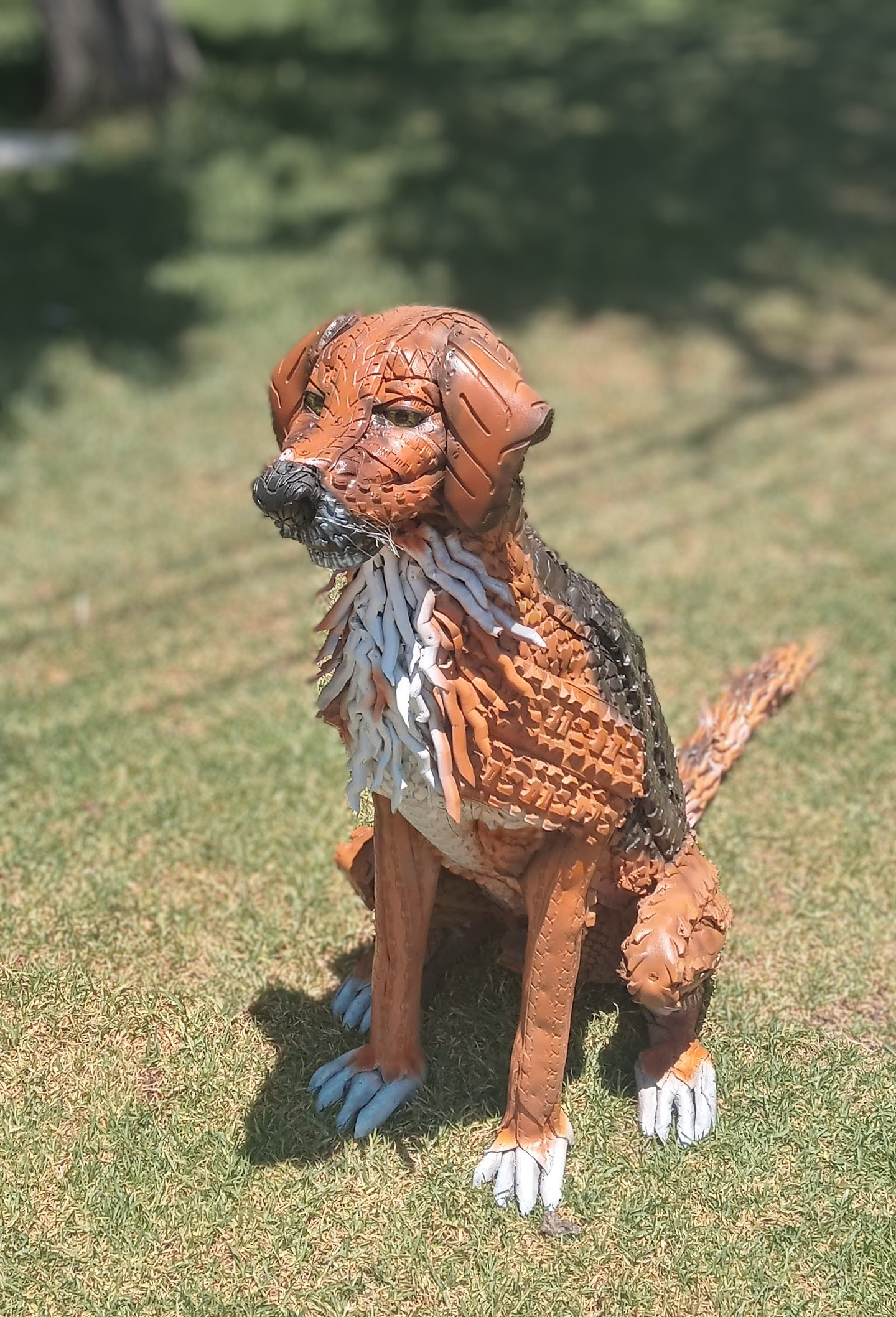 Artecicla: Esculturas y Murales Sustentables con Neumáticos Reciclados en Chile 1