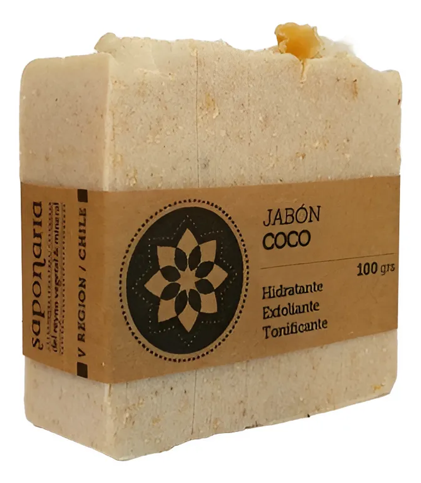 Jabón Saponificado Coco 100 grs 1