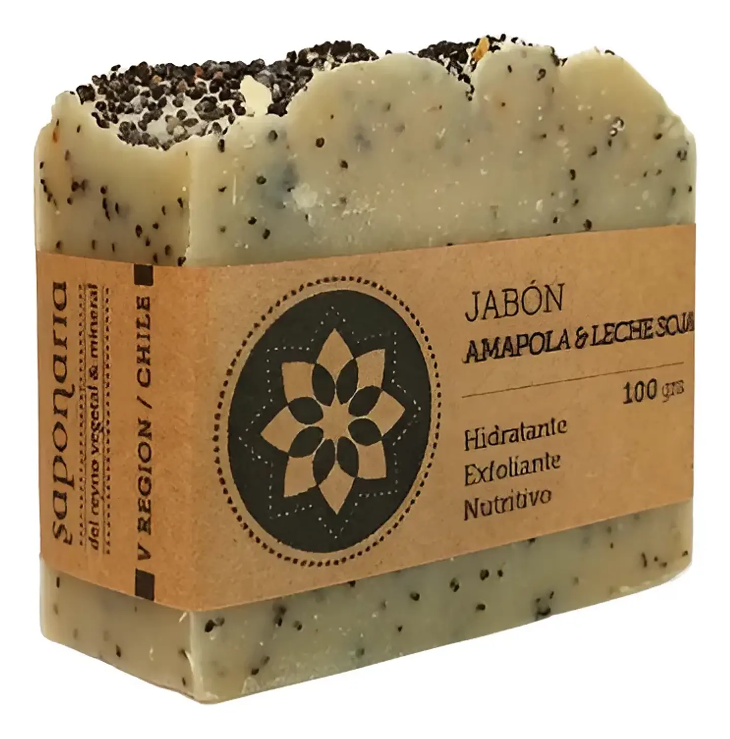Jabón Amapola & LecheSoja 100 grs 1