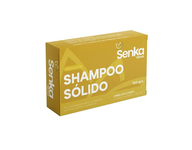 Shampoo Sólido Manzanilla 80 grs