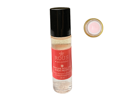 Perfume Amor Propio – Aroma Natural con Cuarzo Rosa y Esencias Vibracionales