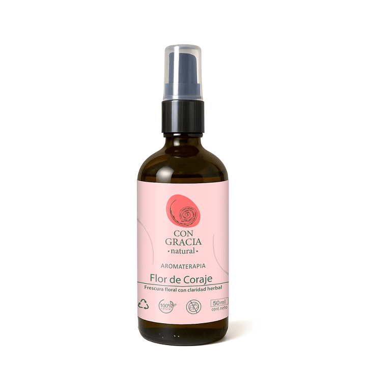 Flor de Coraje – Spray Ambiental y Textil (50 ml) 1