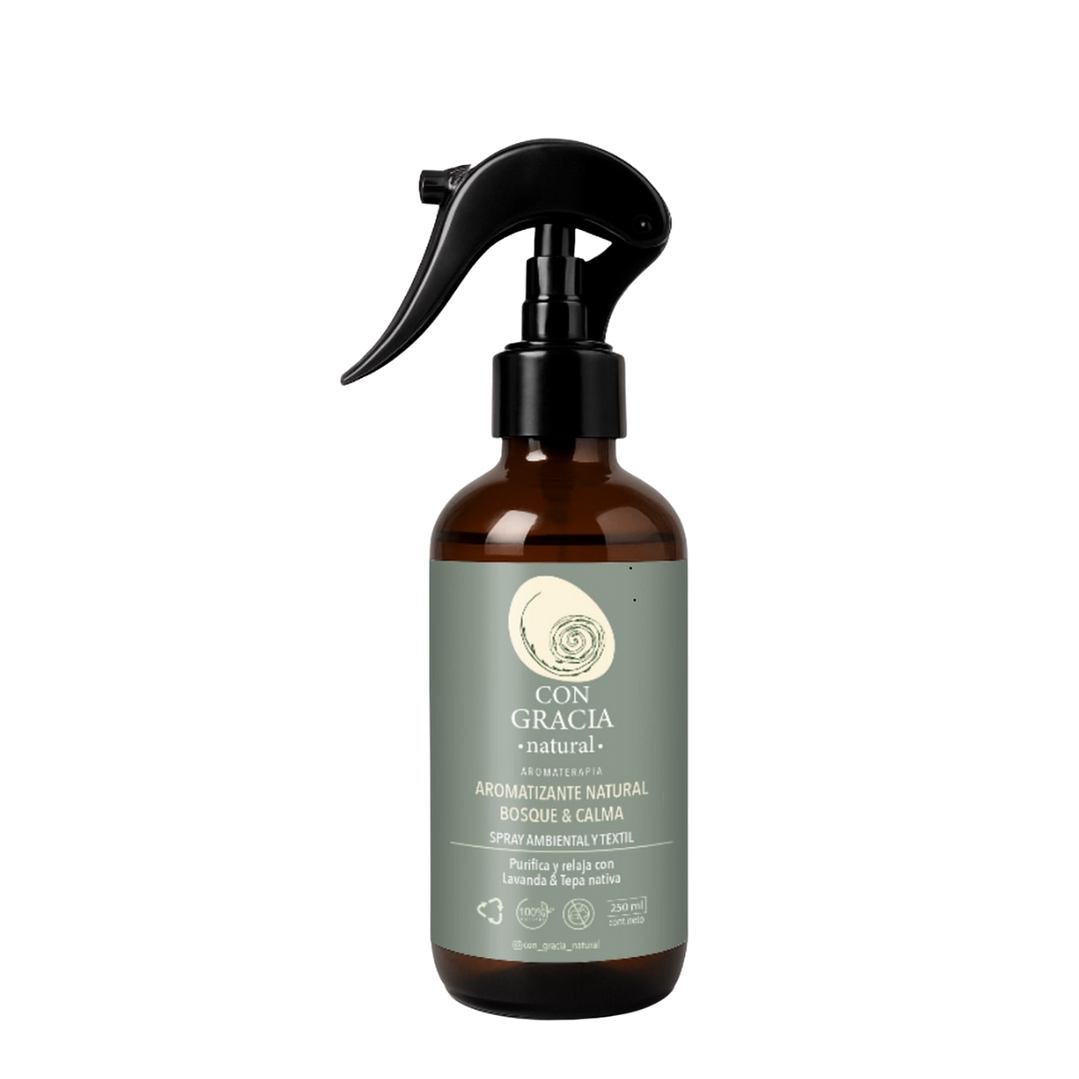 Spray Ambiental y Textil Tepa y Lavanda – Con Gracia Natural 250 ml 1