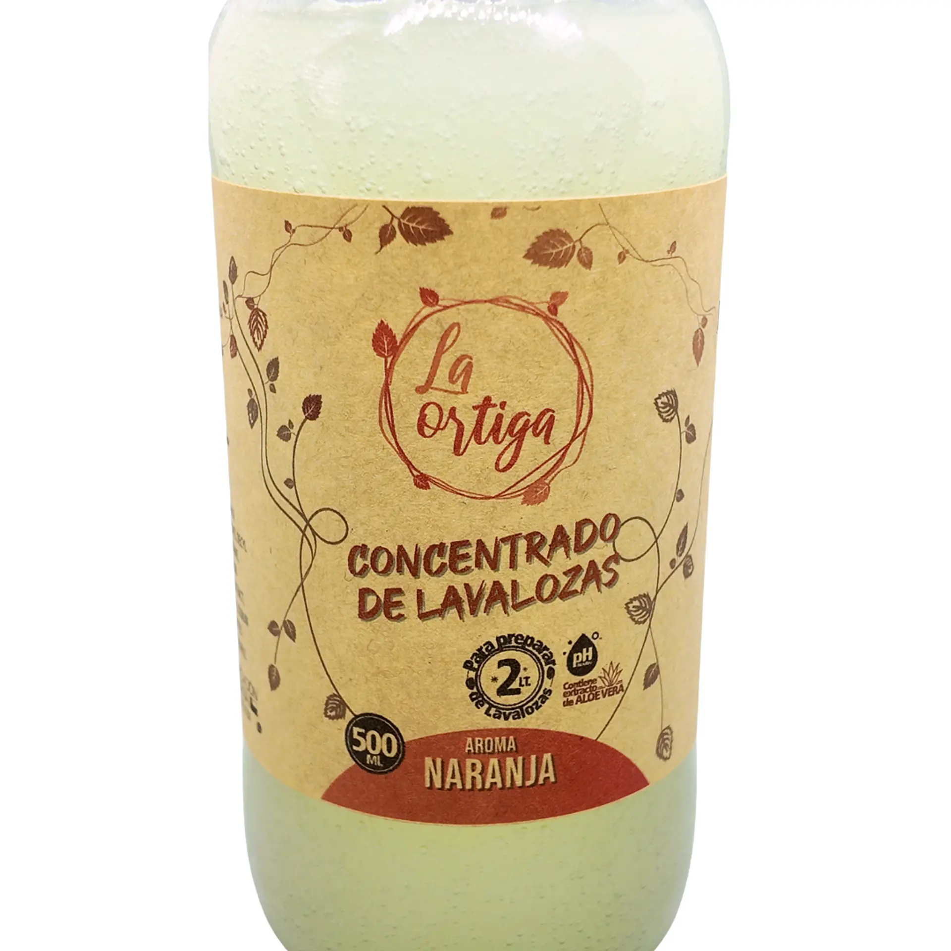 Pack 2 Concentrados de Lavalozas 500 ml — Vidrio Reutilizable | Aroma Naranja & Aloe Vera 4