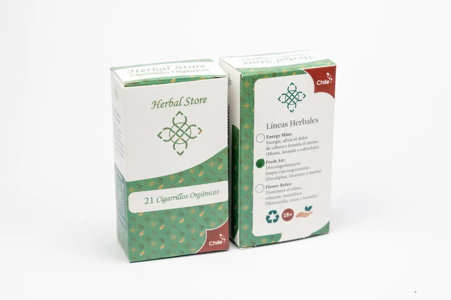 Box 21 Fresh Air – Cigarrillos Herbales Herbal Store 2