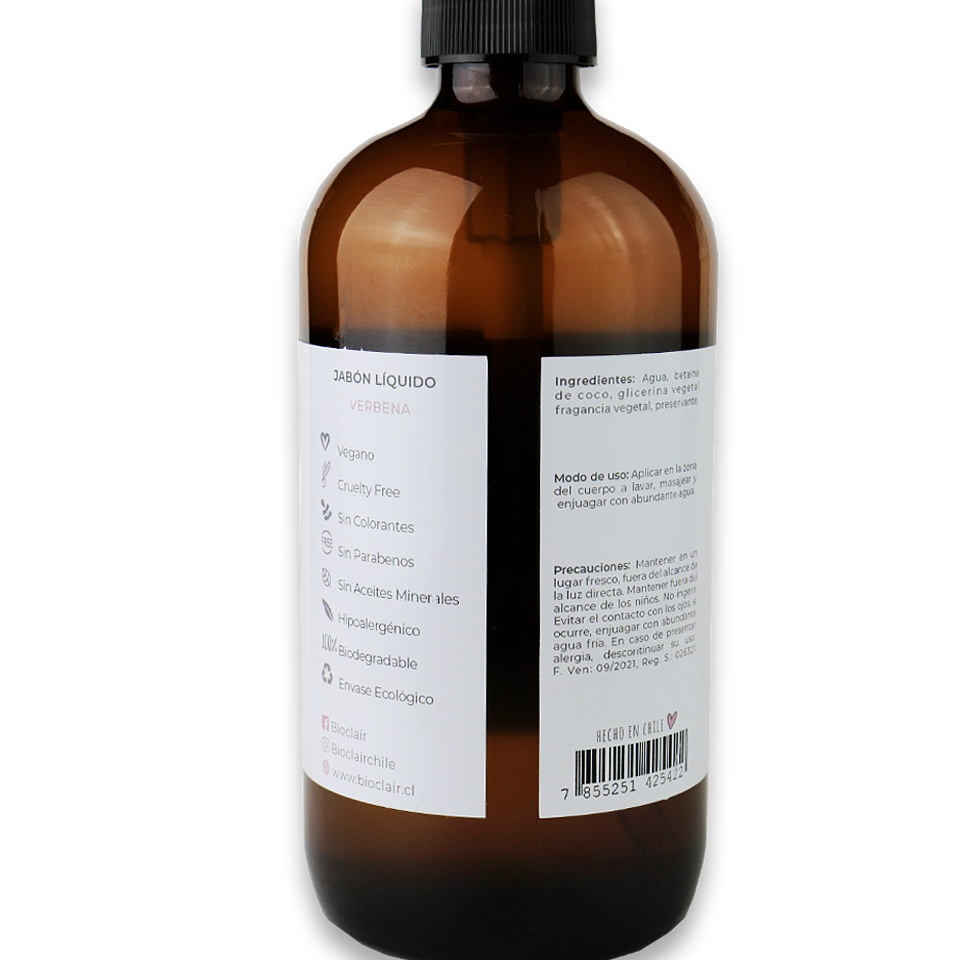 Jabón Liquido Verbena retornable  3