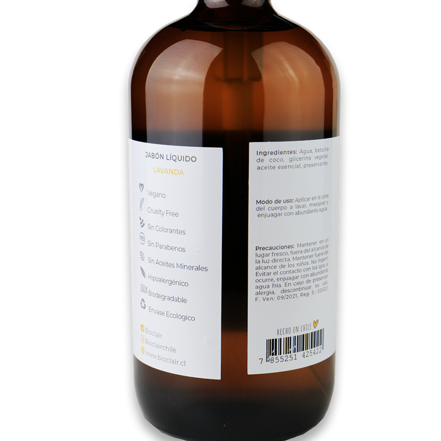 Jabón Liquido Lavanda Retornable  3