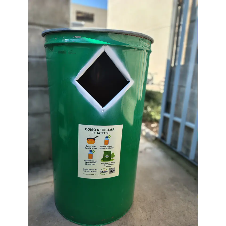 Reciclaje Revive: transformando el aceite usado en impacto positivo 1