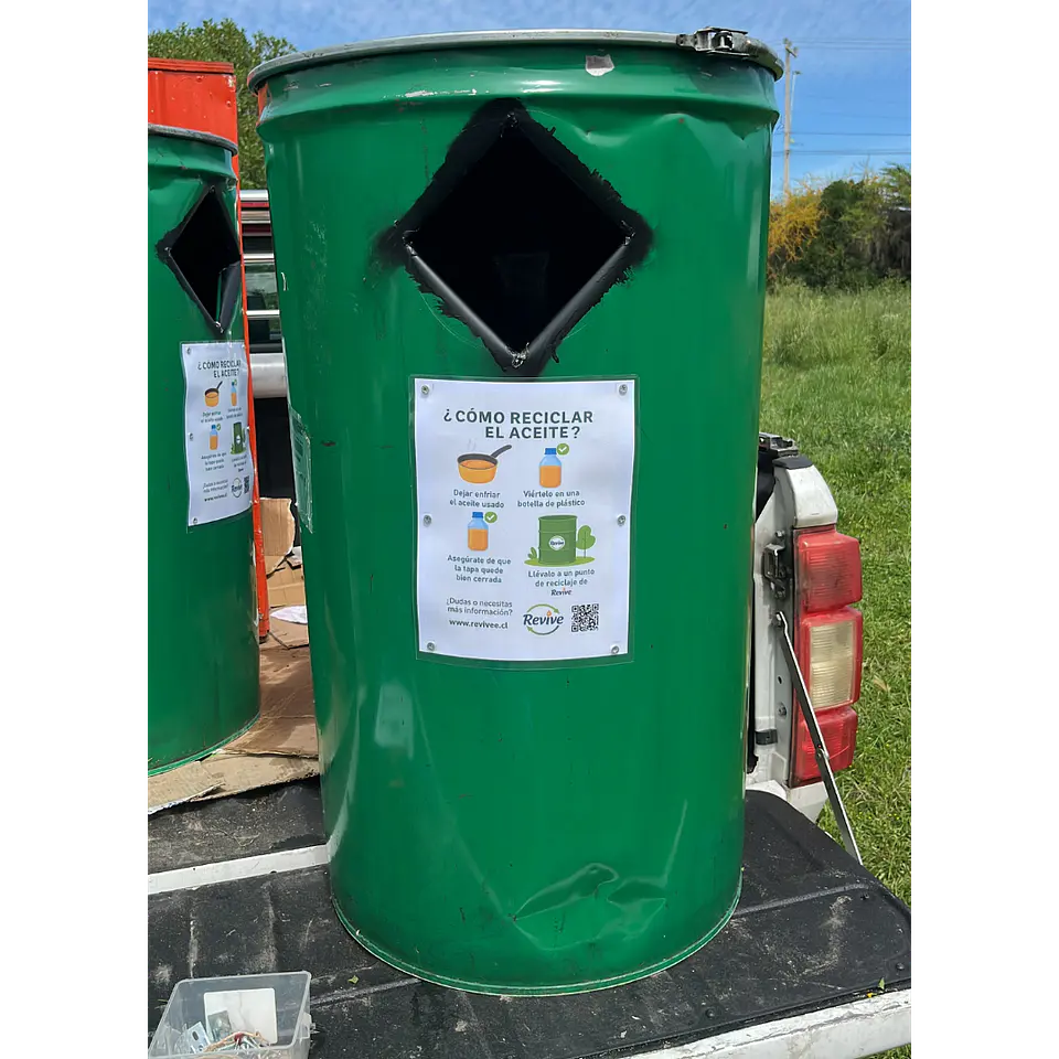 Reciclaje Revive: transformando el aceite usado en impacto positivo 3