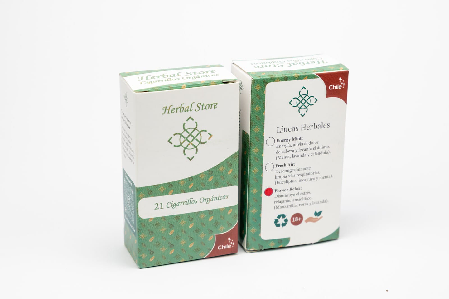 Box 21 Flower Relax – Cigarrillos Herbales Herbal Store 1