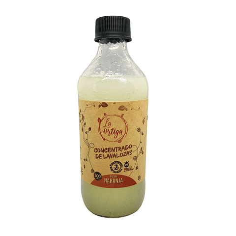 Concentradosde Lavalozas 500 ml — Vidrio Reutilizable | Aroma Naranja & Aloe Vera