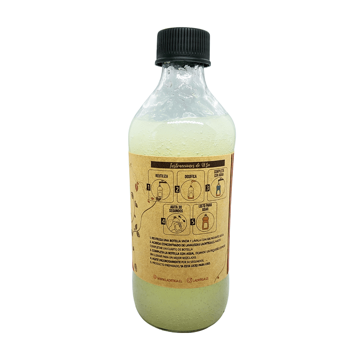 Concentradosde Lavalozas 500 ml — Vidrio Reutilizable | Aroma Naranja & Aloe Vera 2