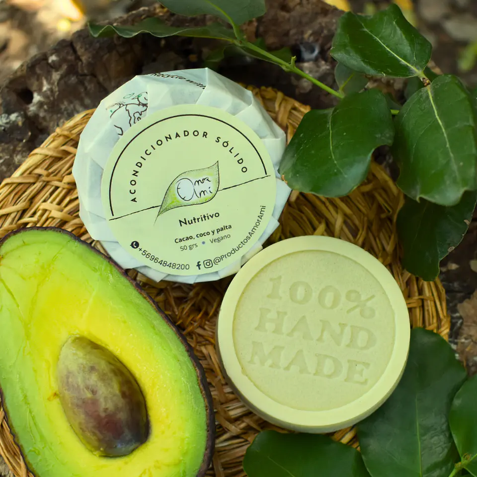 Amor Amí Pack Cabello:  1 Shampoo en barra + 1 Acondicionador en barra (variedades) 1