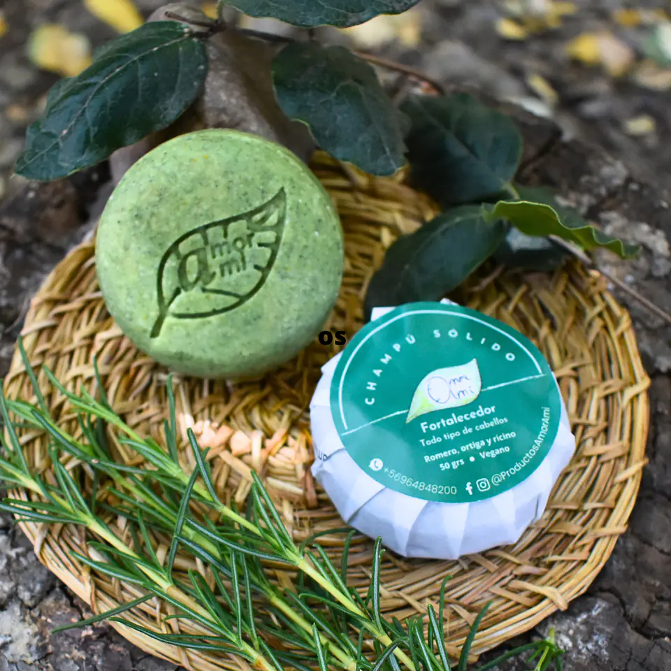 Amor Amí Pack Cabello:  1 Shampoo en barra + 1 Acondicionador en barra (variedades) 4