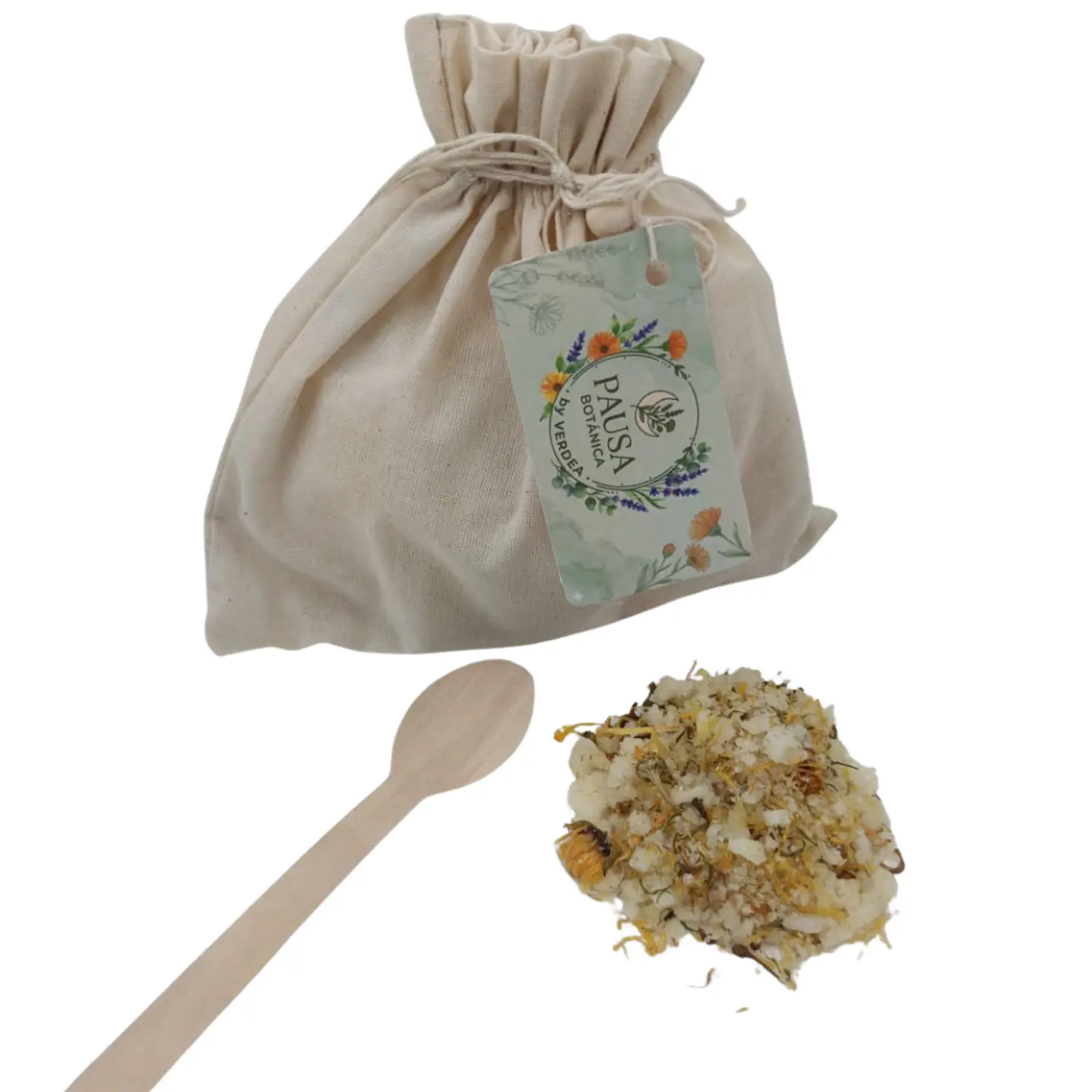 verdea Pausa Botánica Sales y Hierbas para baño 500 gr 2