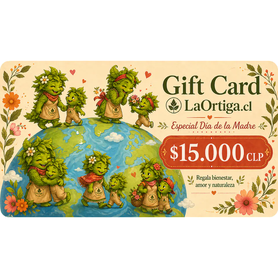 Gift Card La Ortiga | Regalos Sustentables para el Día de la Madre 15.000 $ CLP 1