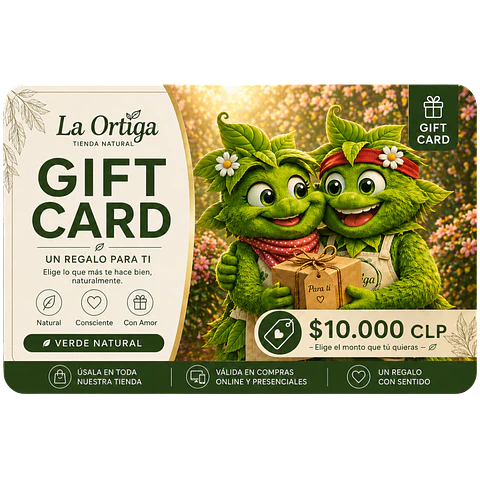Gift Card La Ortiga | Regalos Sustentables para el Día de la Madre 10.000 $ CLP 
