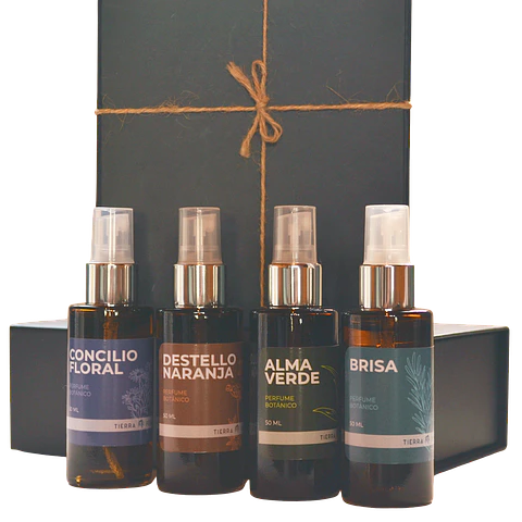 Kit Perfumes Botánicos 50cc