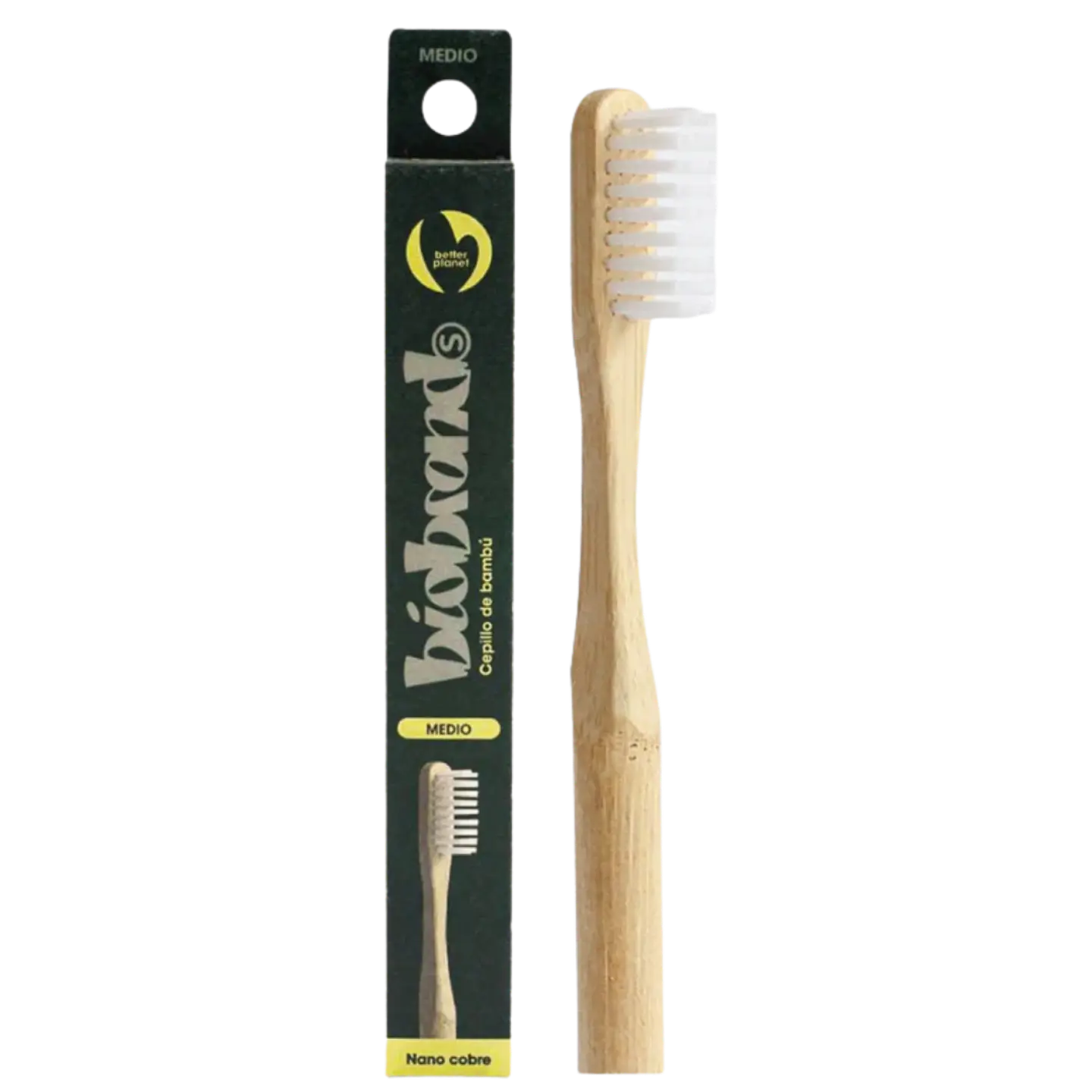 Cepillo Medio Blanco Biobrands 1