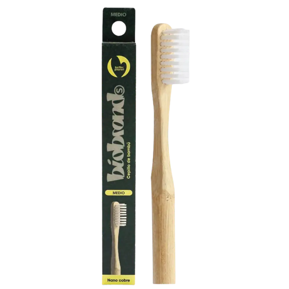 Cepillo Medio Blanco Biobrands 1