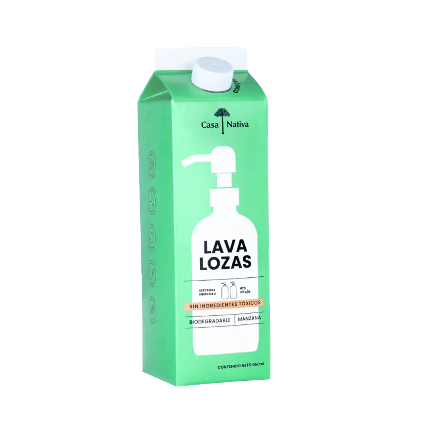 Lavaloza Manzana Verde Ultraconcentrado 1