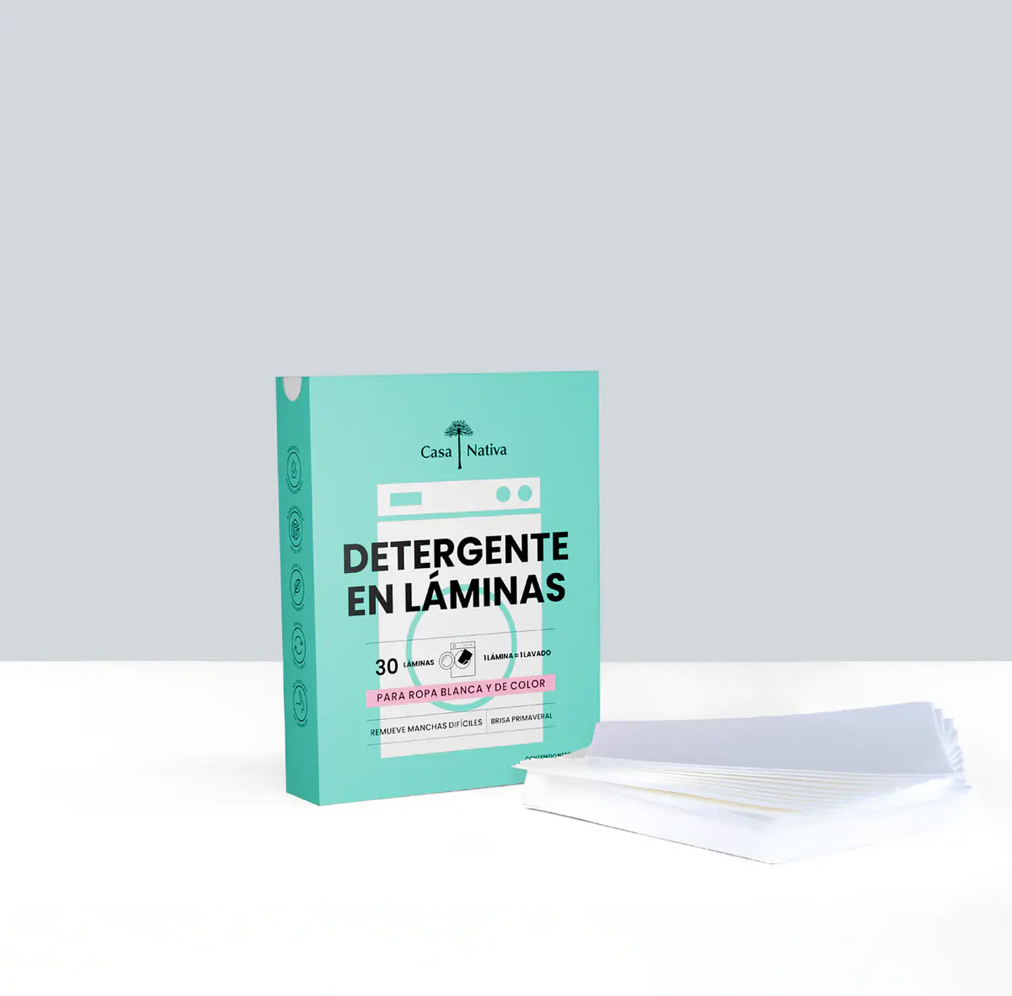 Detergente en Láminas Brisa Primaveral 1
