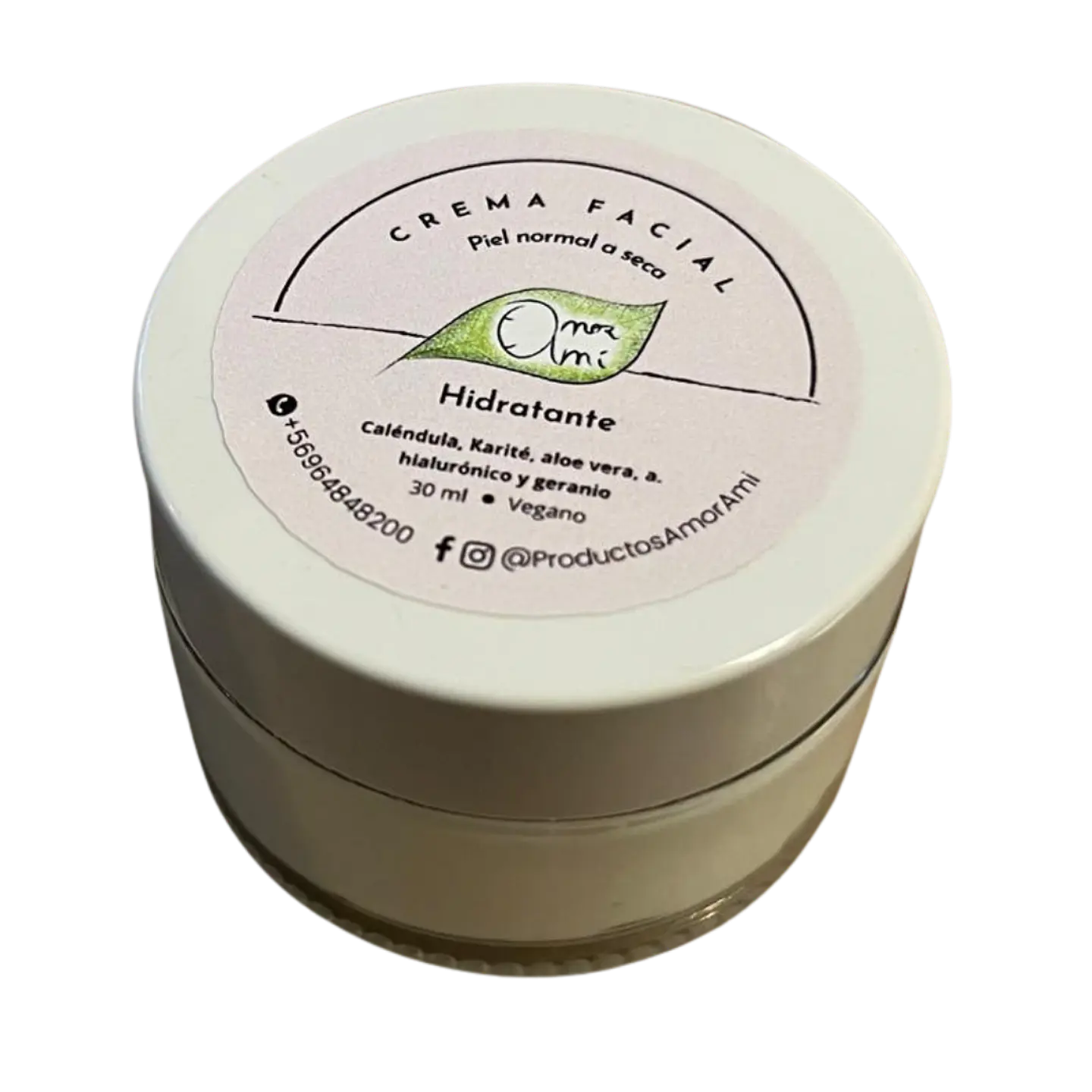 Crema Facial Hidratante para Piel Normal a Seca | Cosmética Natural y Vegana 1