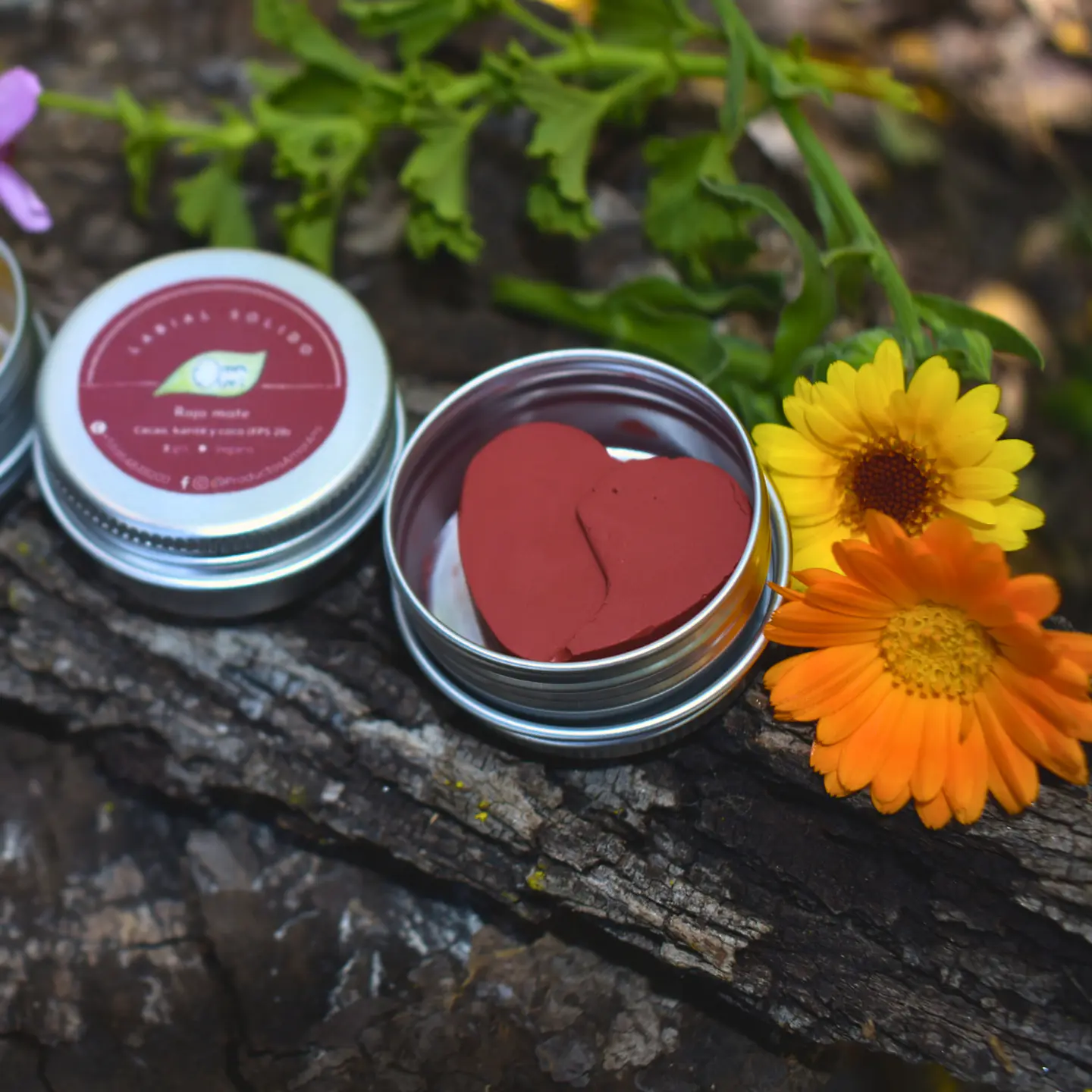Labial Humectante Rosa Natural | Bálsamo para Labios Resecos 1