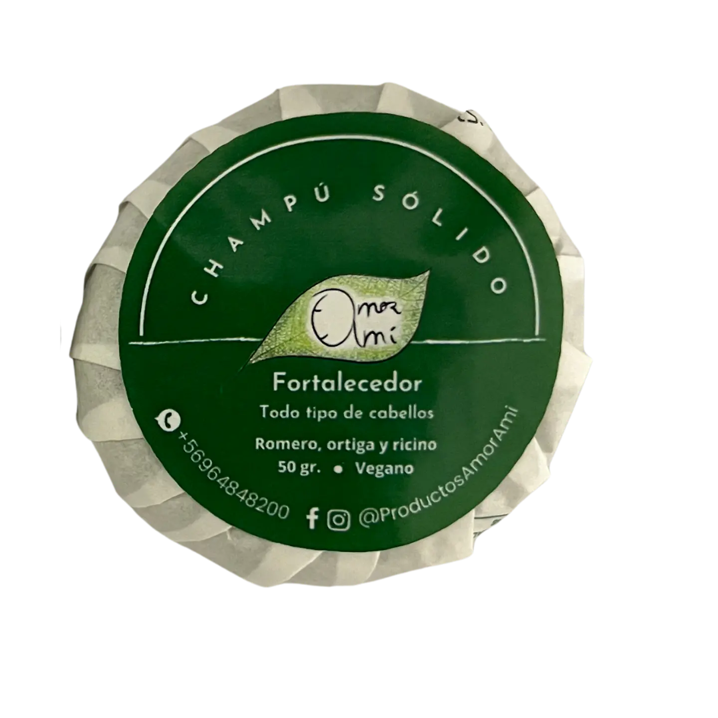 Champú Fortalecedor Natural con Ortiga y Romero | Champú Sólido para Cabello Débil 1