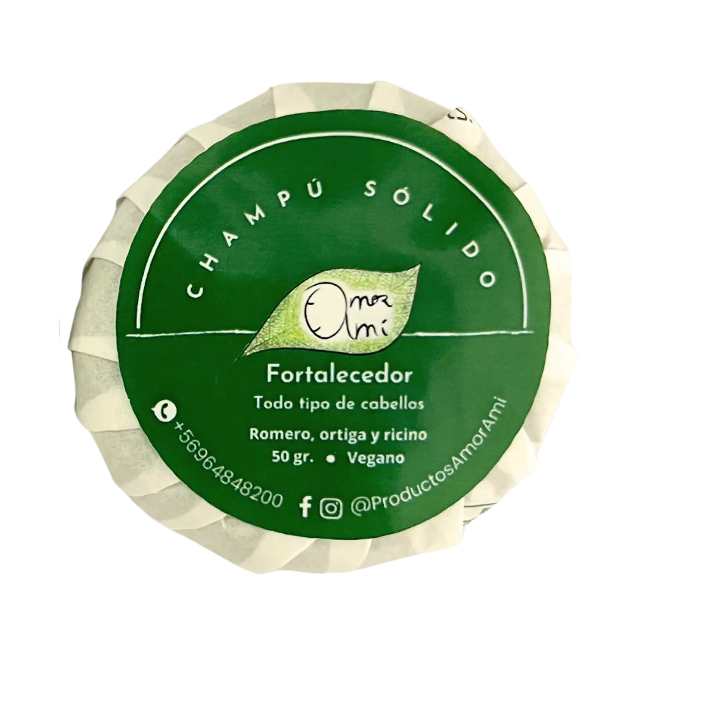 Champú Fortalecedor Natural con Ortiga y Romero | Champú Sólido para Cabello Débil 1