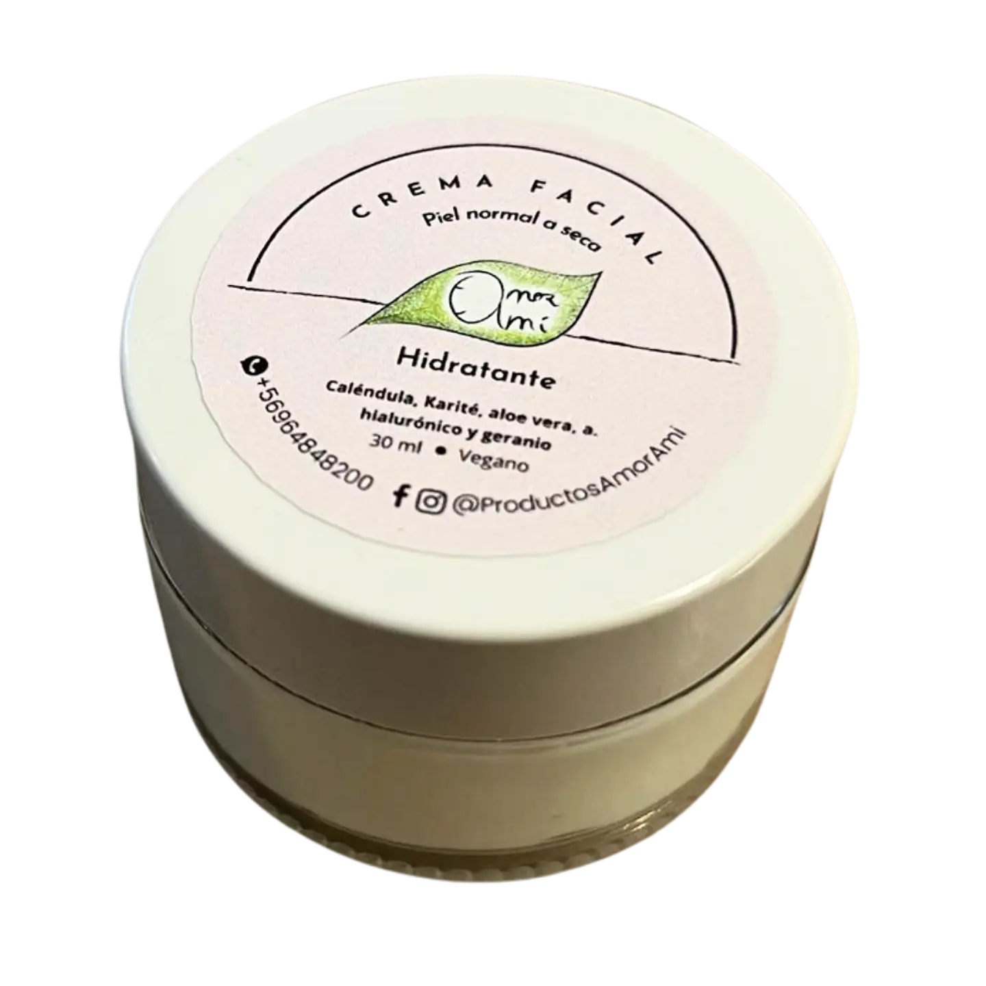 Crema Facial Hidratante para Piel Normal a Seca | Cosmética Natural y Vegana 1