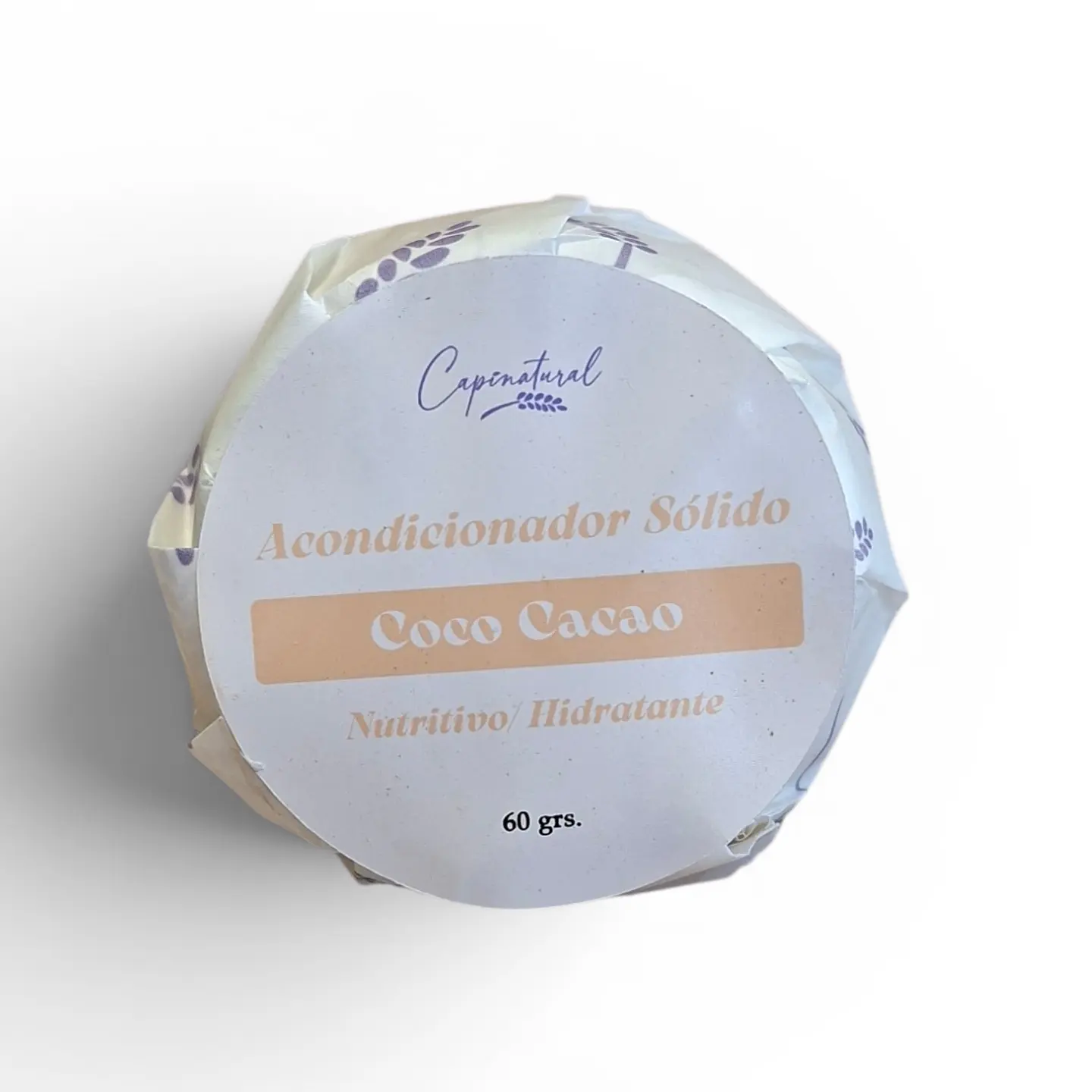 Acondicionador sólido coco cacao 2
