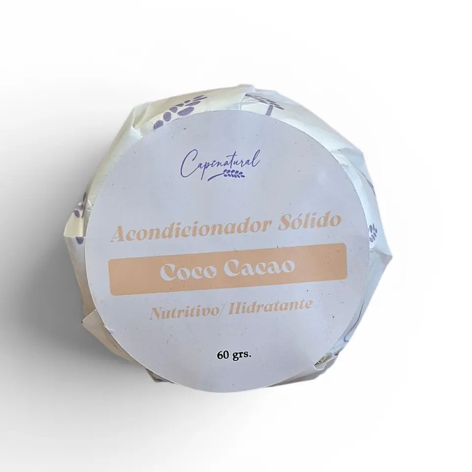 Acondicionador sólido coco cacao 2