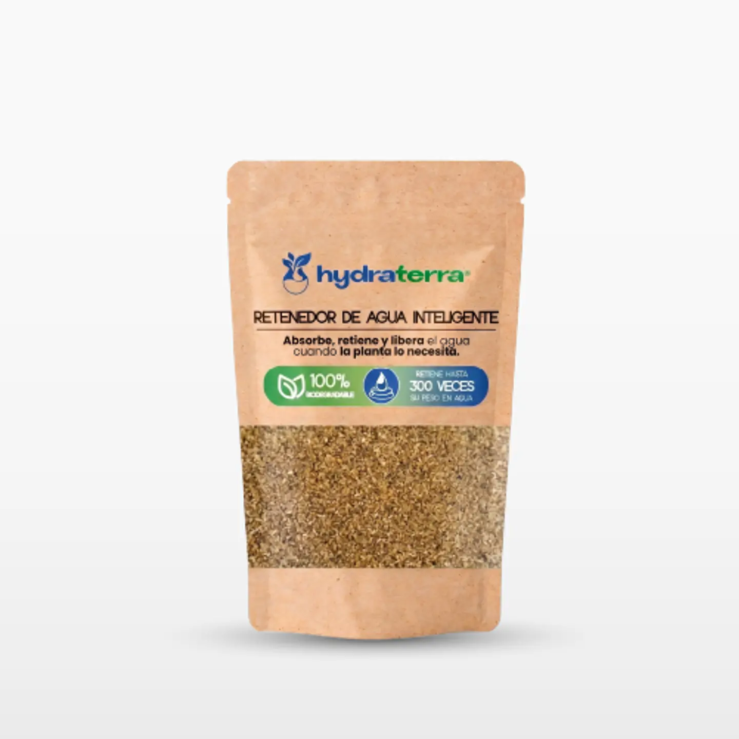 Retenedor Inteligente de Agua de Origen Vegetal para Plantas, Macetas y Jardines 250 gr  7