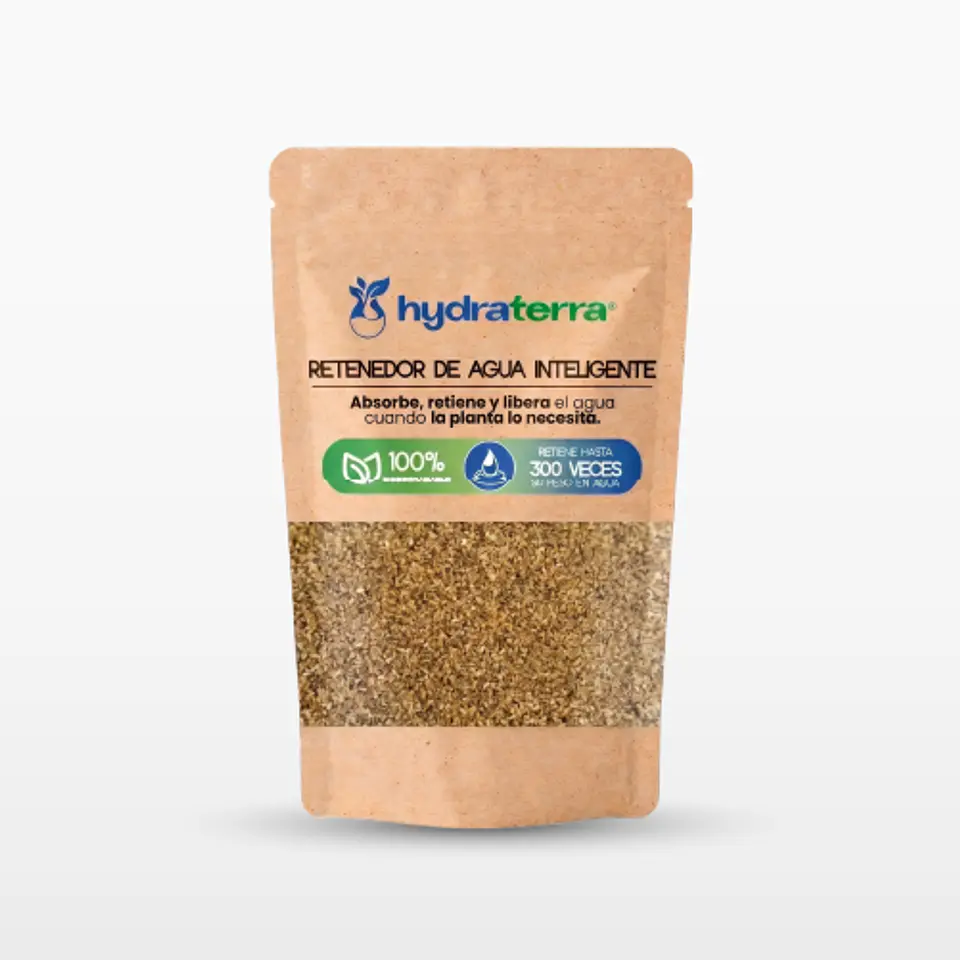 Retenedor Inteligente de Agua de Origen Vegetal para Agricultores 250 gr 1